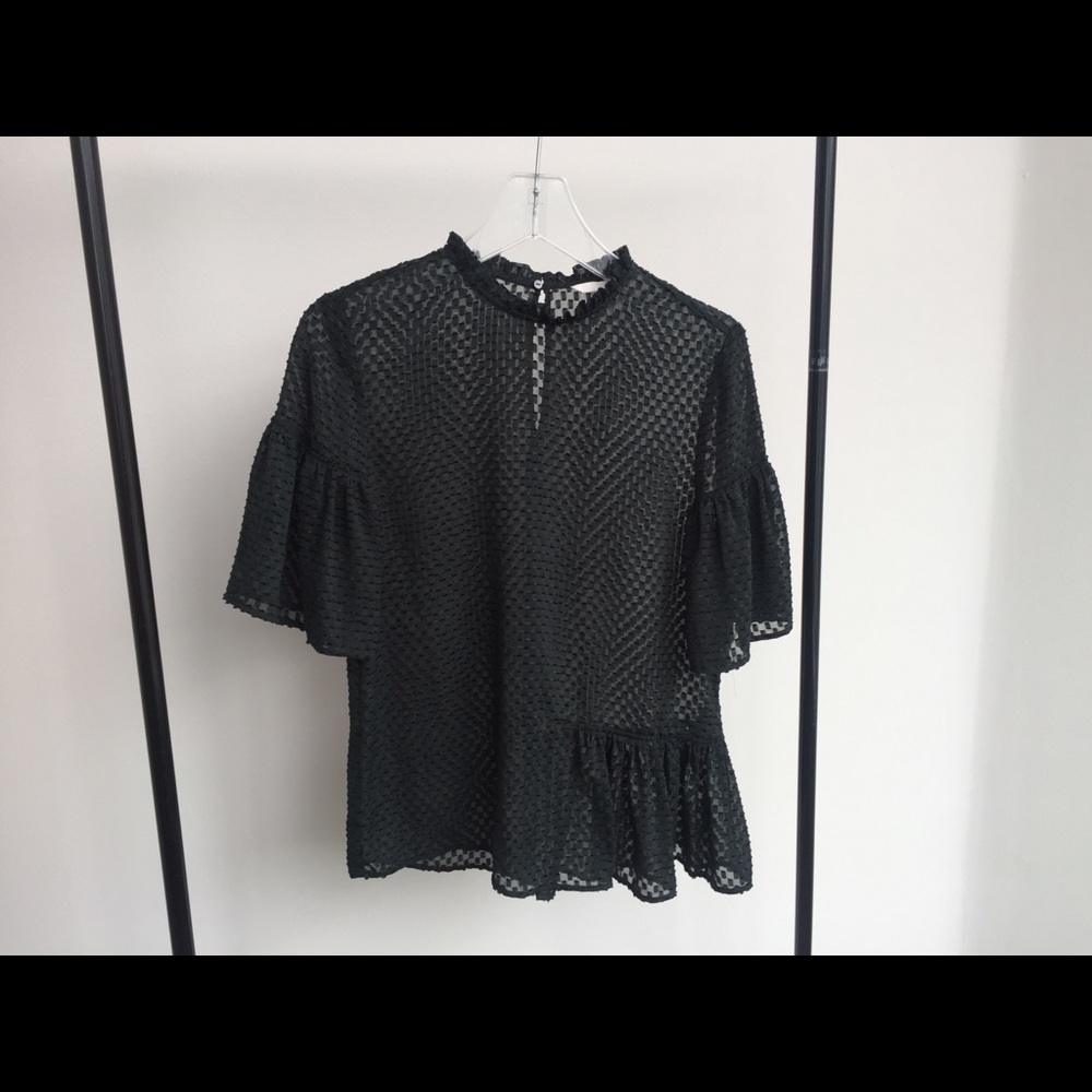 H&M Holiday Blouse